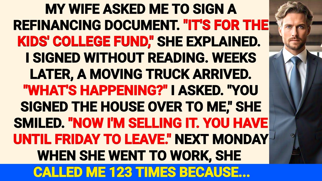 She Made Husband Sign Away The House & Told Him 'Leave By Friday' His Military Revenge DESTROYED Her