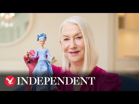 Helen Mirren gets own Barbie doll complete with mini Oscar