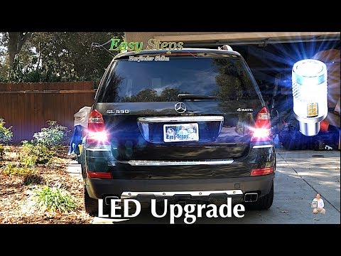 How To Replace | Upgrade Turn Signal Light Bulbs To LED for X164 Mercedes GL550