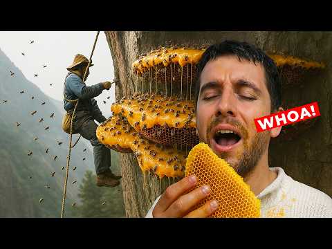 Nepal's Mad Honey That Causes Hallucinations (They climb to go insane)