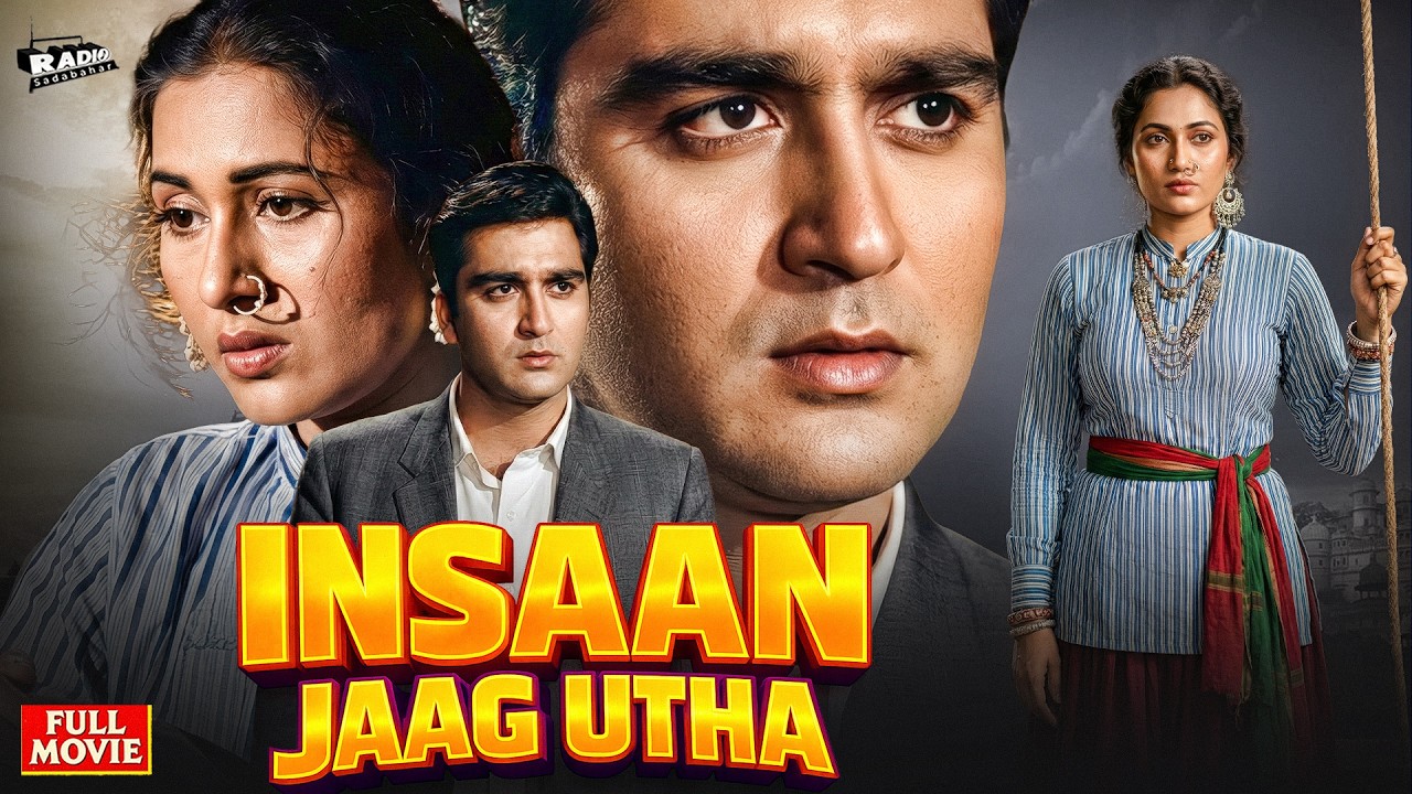 Insaan Jaag Utha 1959 Full HD Movie | Sunil Dutt | Madhubala | Classic Hindi Film