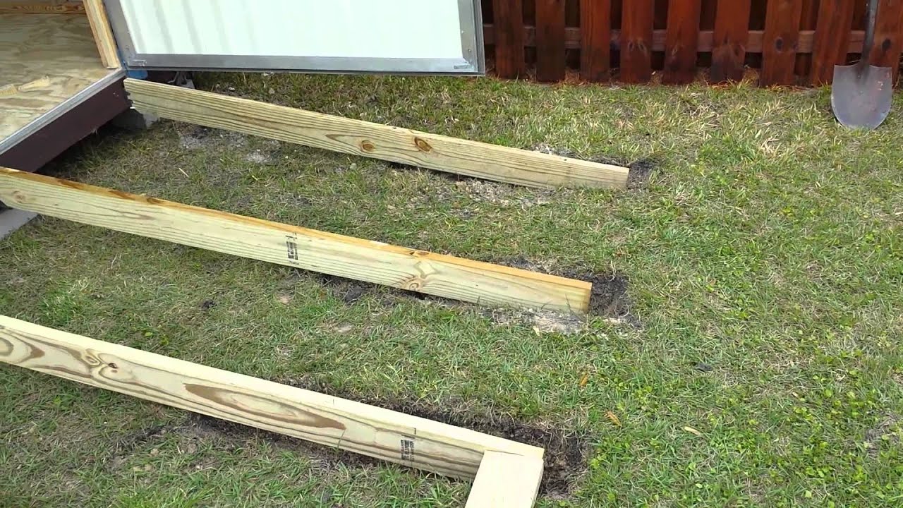 Ramp for shed