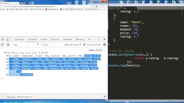 4  sorting arrays of objects