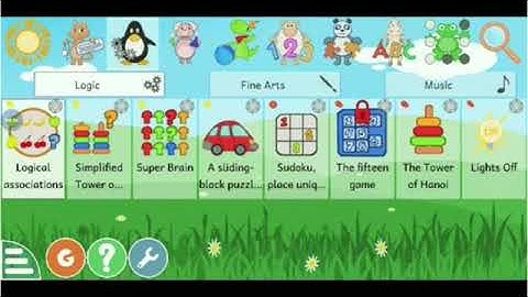 TSSS Grade 2 :: Computers :: GCompris :: Logical Game - Sudoku