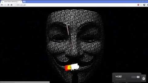 Anonymous hacked US Government website