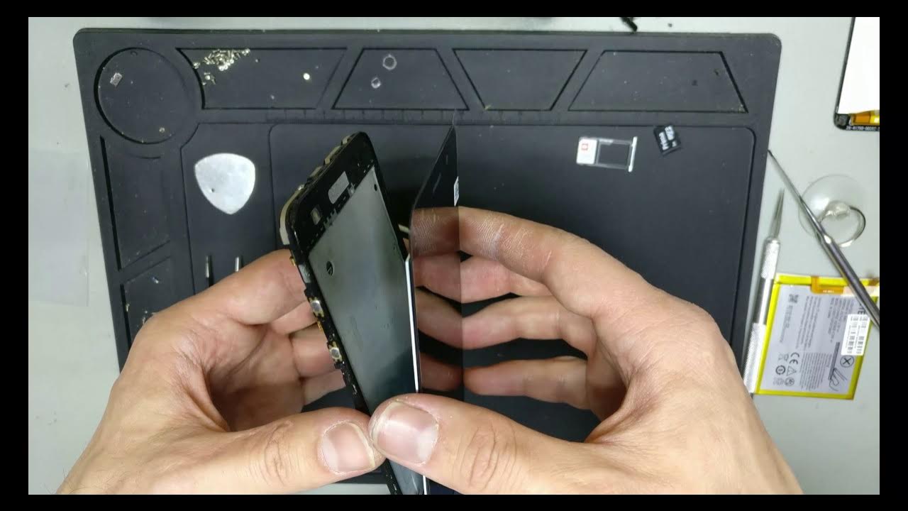 Как на телефоне zte 210 экран поменять Замена дисплея ZTE BLADE v7 Lite. ZTE BLADE v7 lite display replacement - YouTub