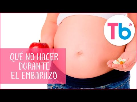 Video: Que No Hacer Durante El Embarazo