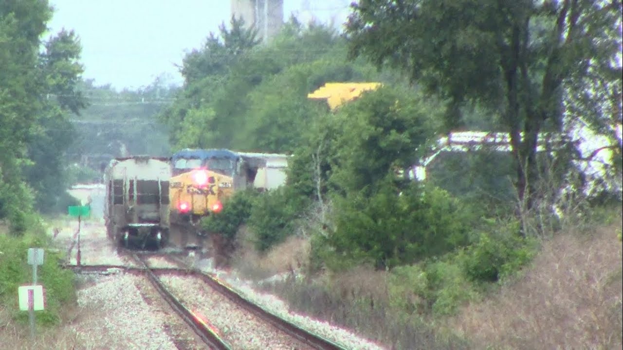 CSX L416 w/ CSX 294 Switching at National Gypsum in Rensselaer, Indiana YouTube