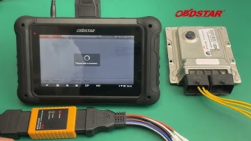Fiat IAW 10GF ECM read and write using OBDSTAR DC706 by bench - obd2shop.co.uk