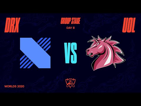 DRX vs UOL | Worlds Group Stage Day 8 | DRX vs Unicorns Of Love (2020)