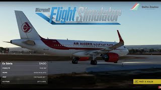 Air Algérie A320 Flight Simulator 2020 - Oran/Alger 4K الخطوط الجوية الجزائرية