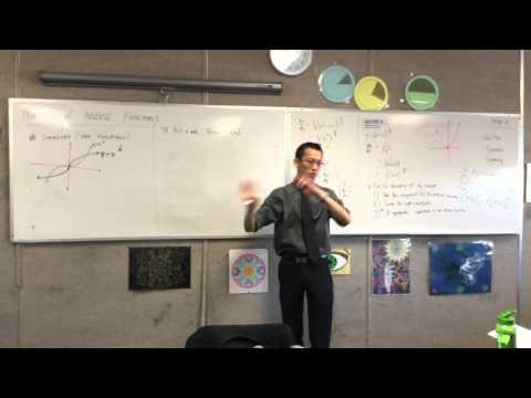 Properties of Inverse Functions (3 of 3: Relationship between inverse and original symmetry)