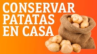 Conservar patatas en casa - Trucos