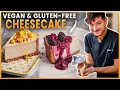 Vegan  glutenfree cheesecake from a french pastry chef