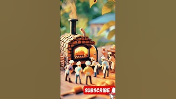 Miniature workers Ai video #animation #cartoonvideo #tinyhouse #aivideo #cartoon