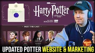 Harry Potter HBO Series: HUGE Website Update! - New HBO Max Marketing Post