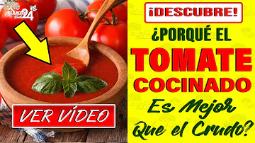 ¿Por qué no se debe cocinar el tomate?