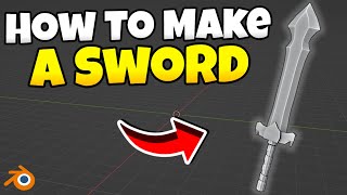 How To Make A Sword In 15 Minutes | Blender