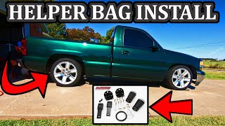 How to Install Helper Bags (Project Slammed Sierra)