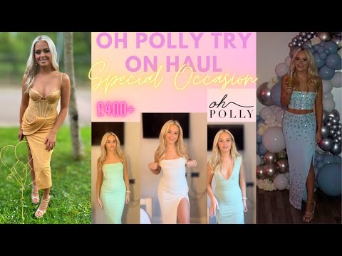 £400+ Oh Polly Haul Special Occasion & BIRTHDAY/ FORMAL DRESSES!! Not Sponsored - Keep or Return?