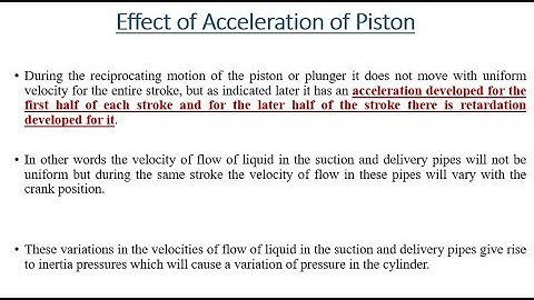 Reciprocating Pump| Effect of Acceleration & Friction| Indicator Diagram| ESE| GATE| AKTU| Lecture 2