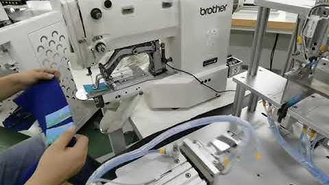 VITONI VT ALS Auto Card Loading Device on Bar Tacking Machine