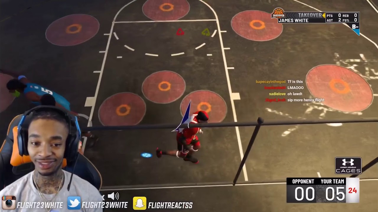 FlightReacts Plays Cages Just to Push Opponents - YouTube