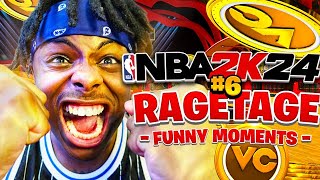 Wavy Mello HILARIOUS RAGETAGE & FUNNY MOMENTS #6 | NBA 2K24