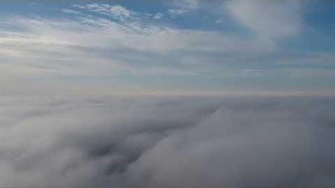 Flying Drone Through Fog, Amazing Footage with DJI SPARK