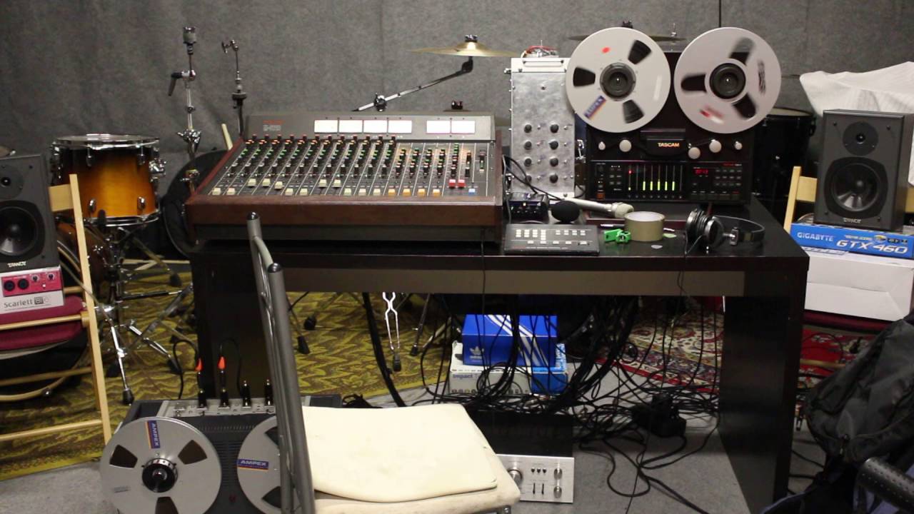 Retro studio technics, taking the first steps