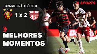 SPORT 1X2 CRB | MELHORES MOMENTOS - BRASILEIRÃO SÉRIE B