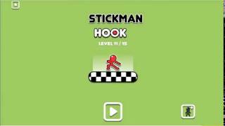 STICKMAN HOOK Level 11,12,13,14,15,16,17,18,19,20 Walkthrough #2 ! ★★★