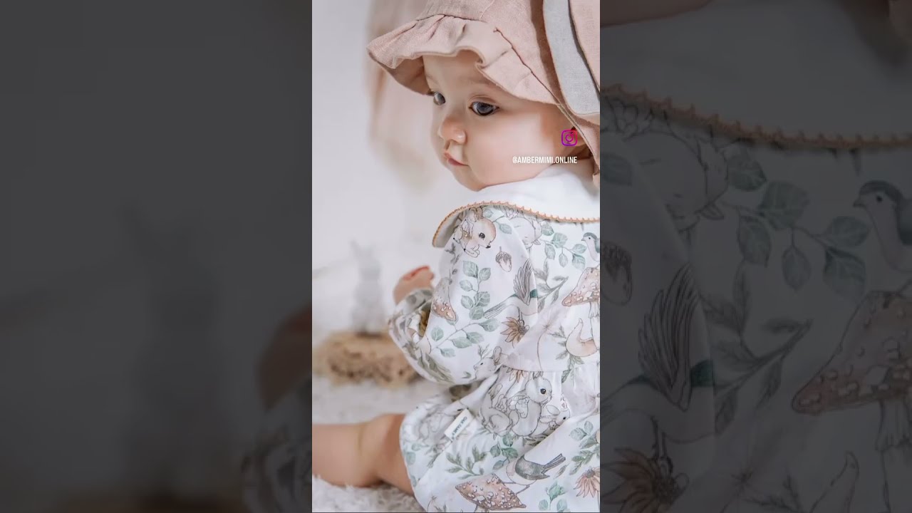フォレストコットンロンパース♡SNSで大人気のベビー服は