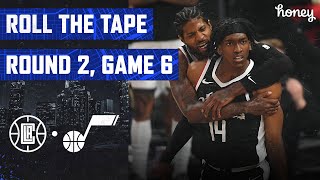 LA Clippers Clinch Series Over Utah Jazz in Epic Fashion Game 6 | Roll the Tape