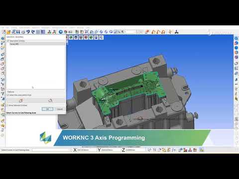 2.5 - 5 axis programming (VISI, WORKNC)