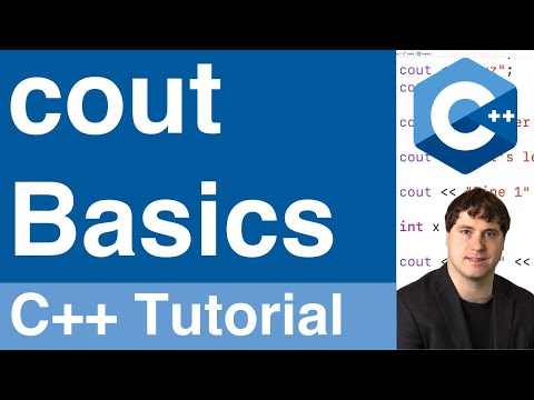 cout  Update  Console Output With cout Basics | C++ Tutorial