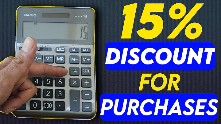 How to Calculate 15 Percent Discount on Calculator