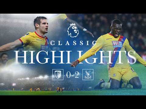 BENTEKE AT THE DEATH ⏱️ | AFC Bournemouth 0- 2 Crystal Palace | Classic Highlights — football highlights