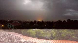 Thunderstorm over Sofia