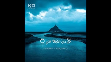 كل من عليها فان بصوت القارئ الشيخ عمر شميم  |  قراءة هادئة إستمع وأرح قلبك 💙.