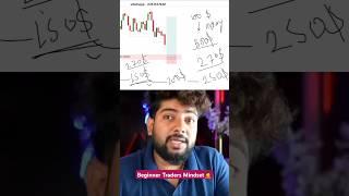 Beginner Traders Mindset 🤦 #shorts #trading #stockmarket #strategy #riskmanagement #crypto #viral