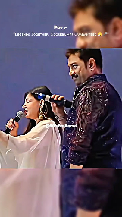 Whenever I See Alka Jii And Sanu Daa In One Frame 🤧🥰❤️‍🩹 #shorts #kumarsanu #alkayagnik