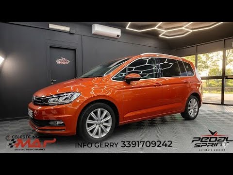 Second trip from Munich Touran 1.4 TSI 150cv DSG "Pedal Sprint"