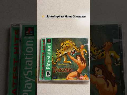 Tarzan For PS1 Gamecollection Retrogaming Ps1 Playstation Gaming