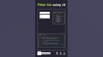 🔍 Filter Lists Using JavaScript ✨ | Dynamic Search Made Easy!||#shorts #shortvideo #js #react#design