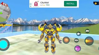 Flying Jet Robot Car Transform Games||Gameplay||By •RAGF• || #20 screenshot 3