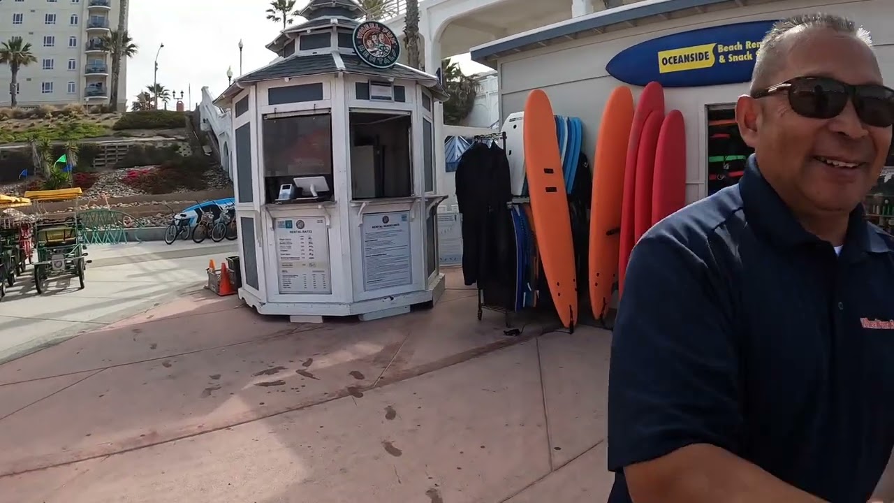 Walking Challenge /Oceanside Beach and Pier/City of Oceanside