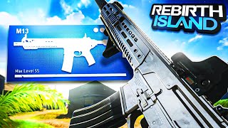 the FASTEST KILLING M13 CLASS SETUP on Rebirth Island Warzone!