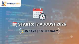 15 Days Python Internship