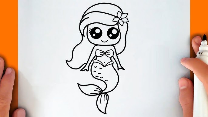 22+ Easy To Draw Mermaid